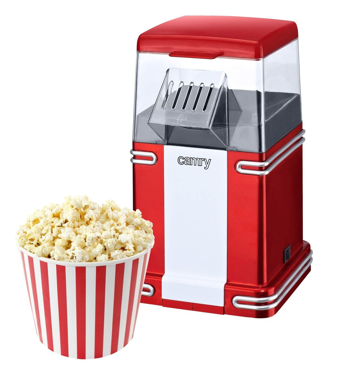 EAN 5908256839564 - Camry Premium CR 4480 palomitas de maiz poppers Rojo, Blanco 2,5 min 1200 W imagen 3