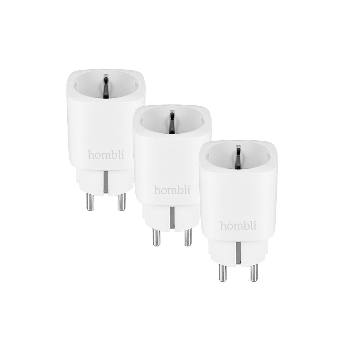 Hombli Hbpp-0201 Enchufe Inteligente 3680 W Hogar Blanco