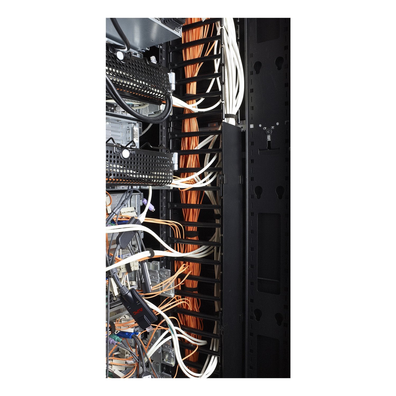 EAN 0731304301011 - APC AR7589 canaleta para cable Bandeja portacables recta Negro imagen 2