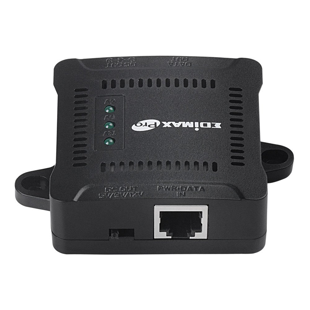 Adaptador Inyector Poe Edimax Pro Gp-101st Splitter / Gigabit Poe+ / 5vdc 9vdc 12vdc Gp-101st