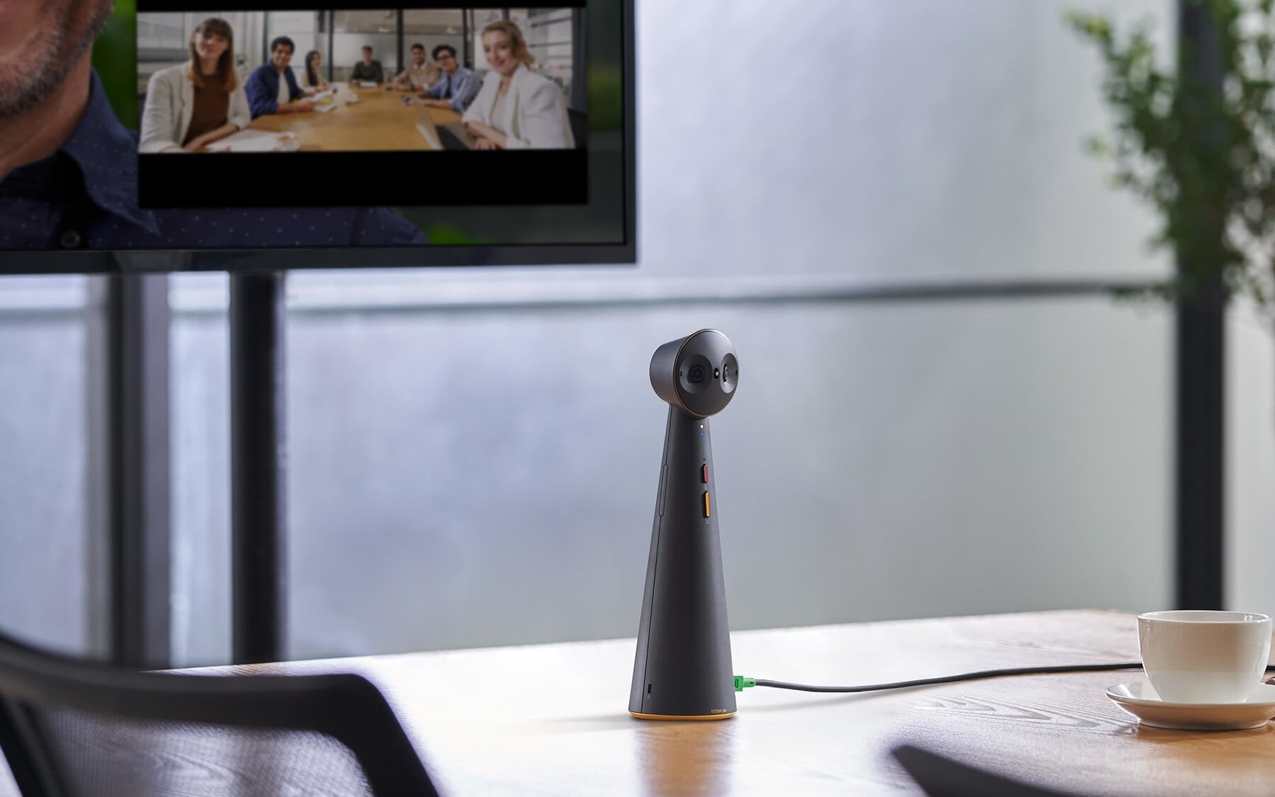 Ipevo Kft Cámara De Conferencia Totem 180 6.4mp Mikro Schwarz