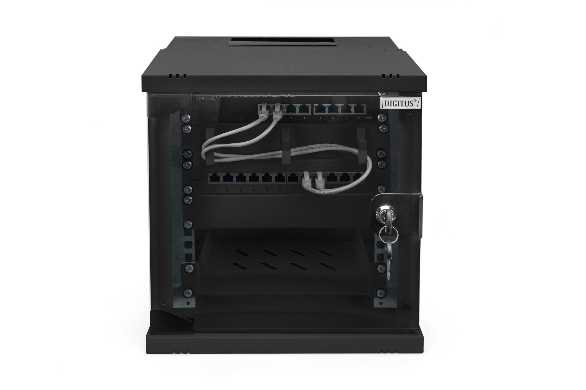 EAN 4016032493631 - Digitus DN-49101 armario rack 6U Bastidor de pared Negro imagen 2