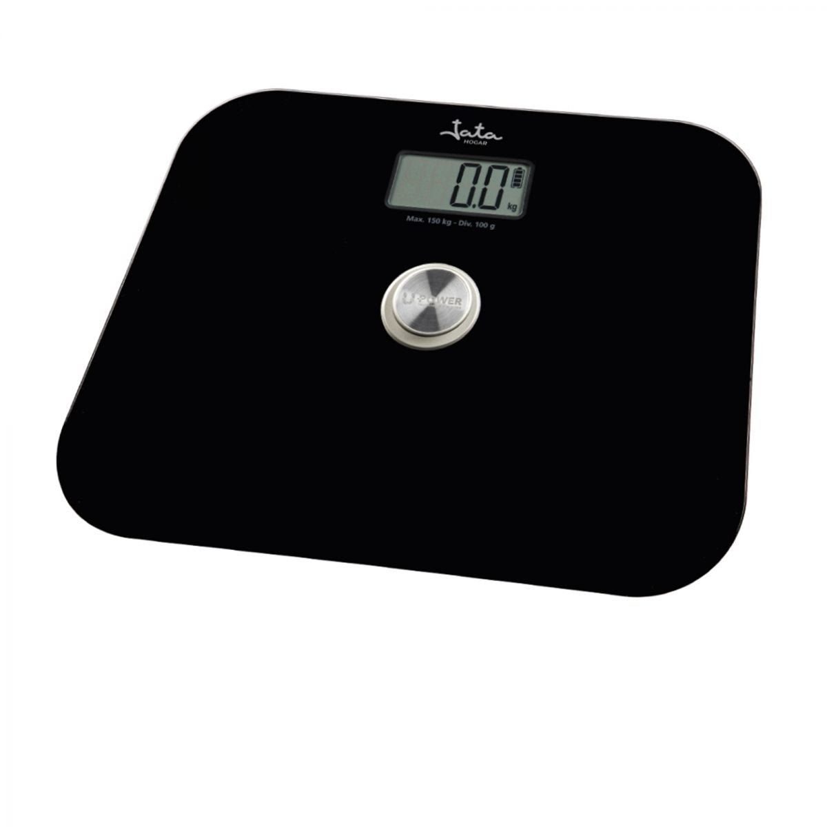 EAN 8436584382232 - JATA HBAS1499 báscula de baño Plaza Negro Báscula personal electrónica imagen 1