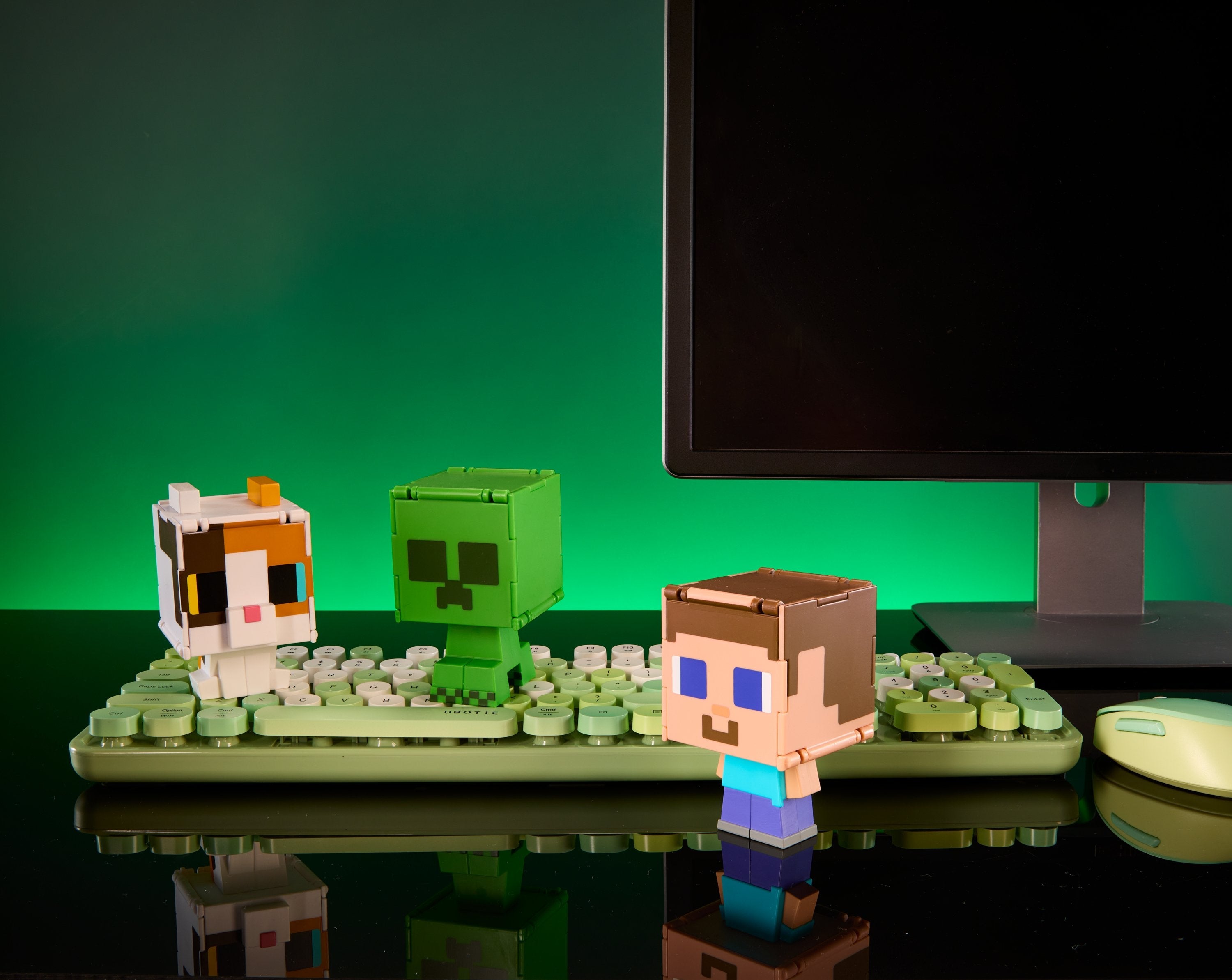 Figura Intercambiable Minecraft 9,5cm Surtido