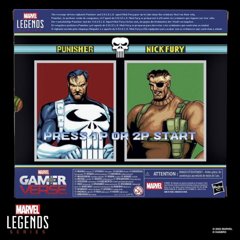EAN 5010996328380 - Marvel Legends Series Gamerverse Punisher & Nick Fury imagen 11