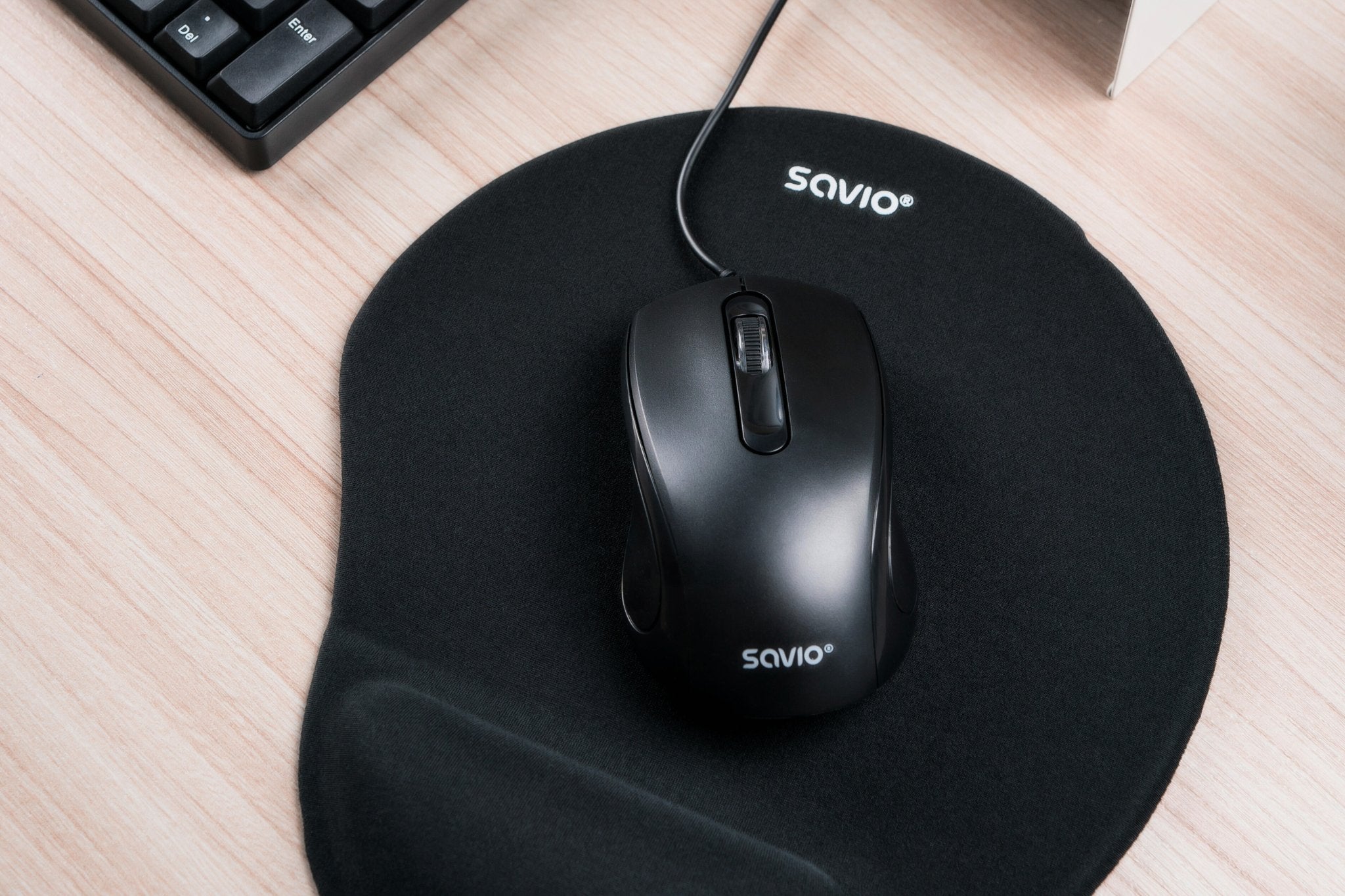 Raton Savio Mb-03 Optico Con Cable Usb(A) 1200 Dpi