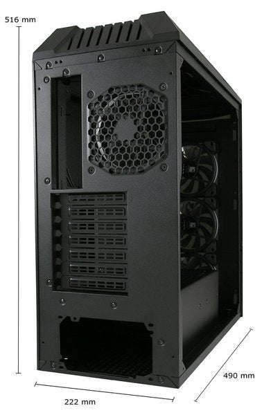 Caja Pc Lc Power Lc-998b-On Rambot Midi Tower Negro