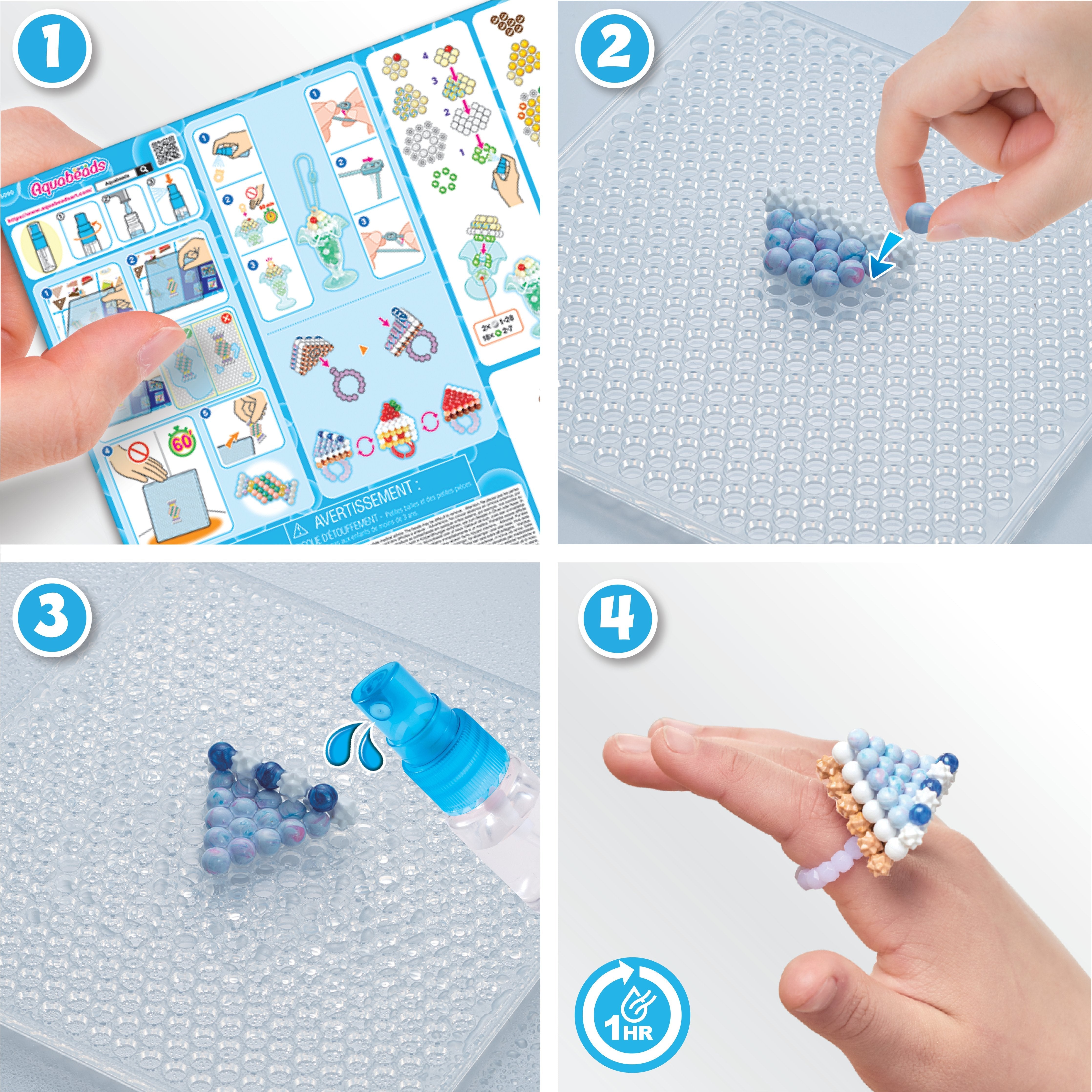 Epoch Aquabeads Süssigkeiten Colgante Bastelset 35090