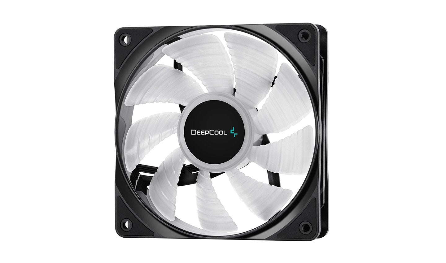 Deepcool Fans 120mm Rf 120 Rgb Black And White