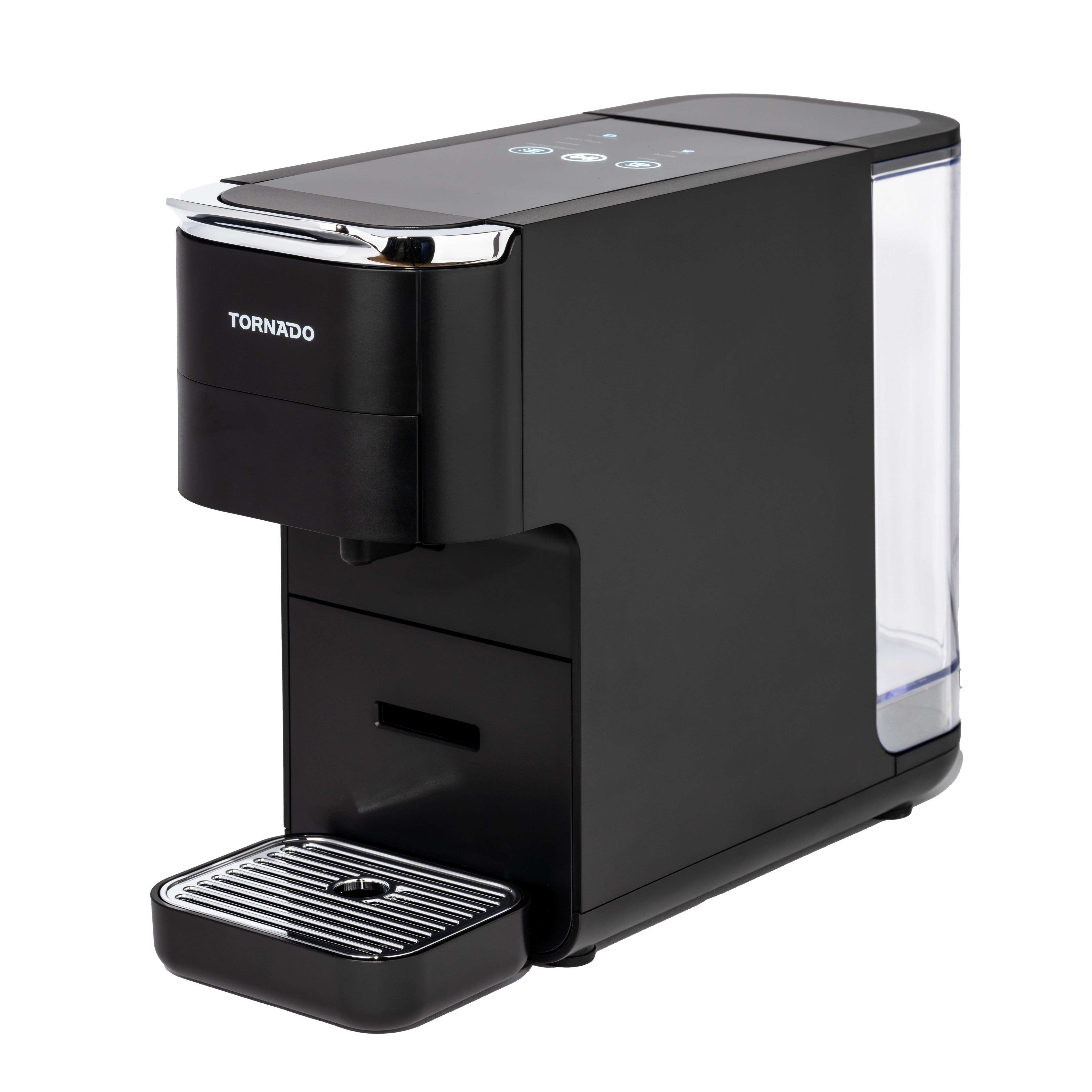 Tornado Máquina De Cápsulas Tcm-7042-Gs / 5-In-1 Capsule Coffee Maker Negro