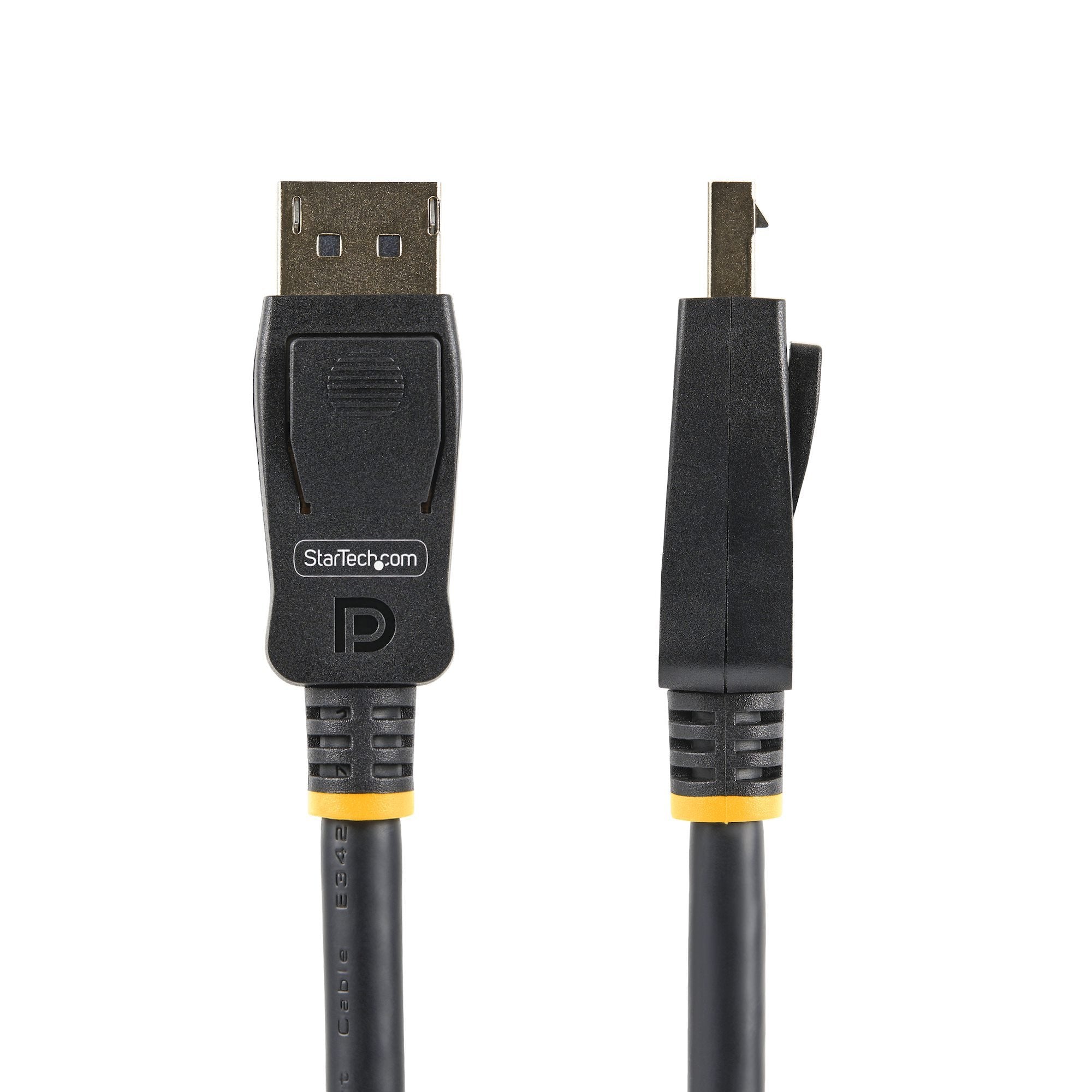 Startech.Com Cable Displayport 1.2 4k 60hz De 2m - Cable Dp Uhd Con Pestillos - Con Certificación Vesa - Cable Para Monitor Displayport - Paquete De 10