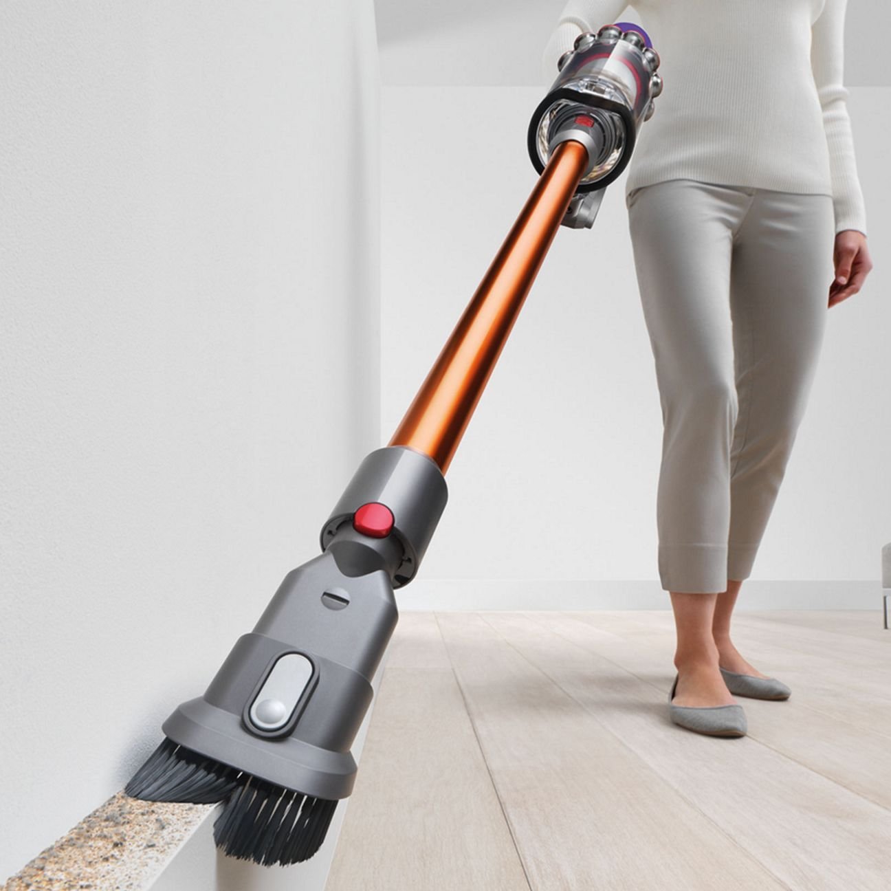 EAN 5025155088081 - Dyson Cyclone V10 Absolute Aspiradora escoba 2 en 1 Batería Secar Sin bolsa Cobre, Níquel imagen 20
