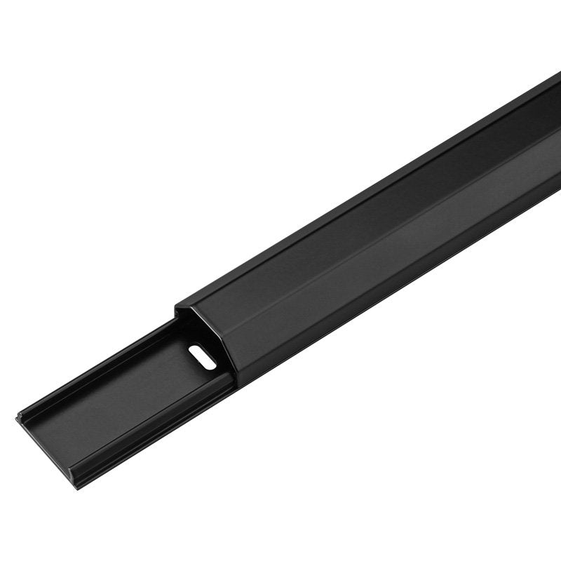 Goobay Canal Para Cables De Aluminio Wireduct 33,1.10m Negro 90723