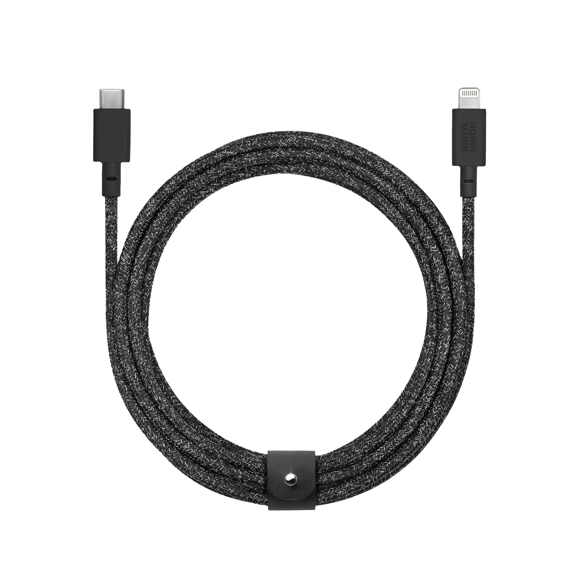 Native Union Belt Cable Usb-C To Lightning 3m Cosmos Black
