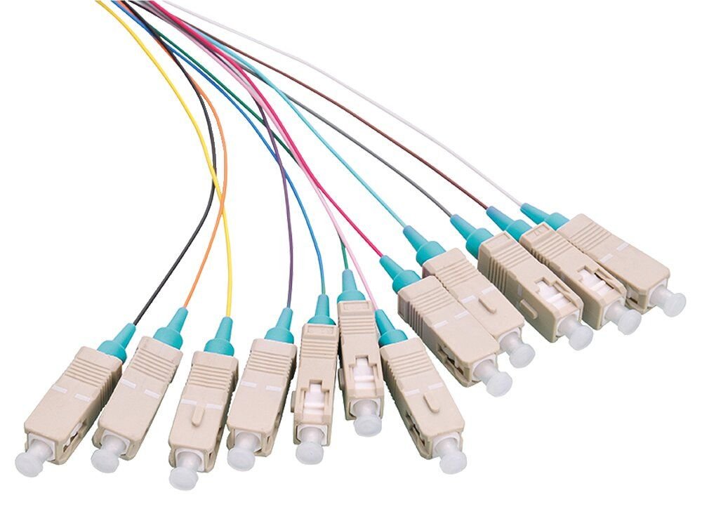 EAN 5420016879448 - LOGON PROFESSIONAL LFP025 Cable de fibra óptica e InfiniBand 2 m SC Pigtail Color aguamarina, Colores sur imagen 1