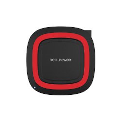 Realpower Freecharger-10 Negro/Rojo, Estación De Carga Inalámbrica Qi