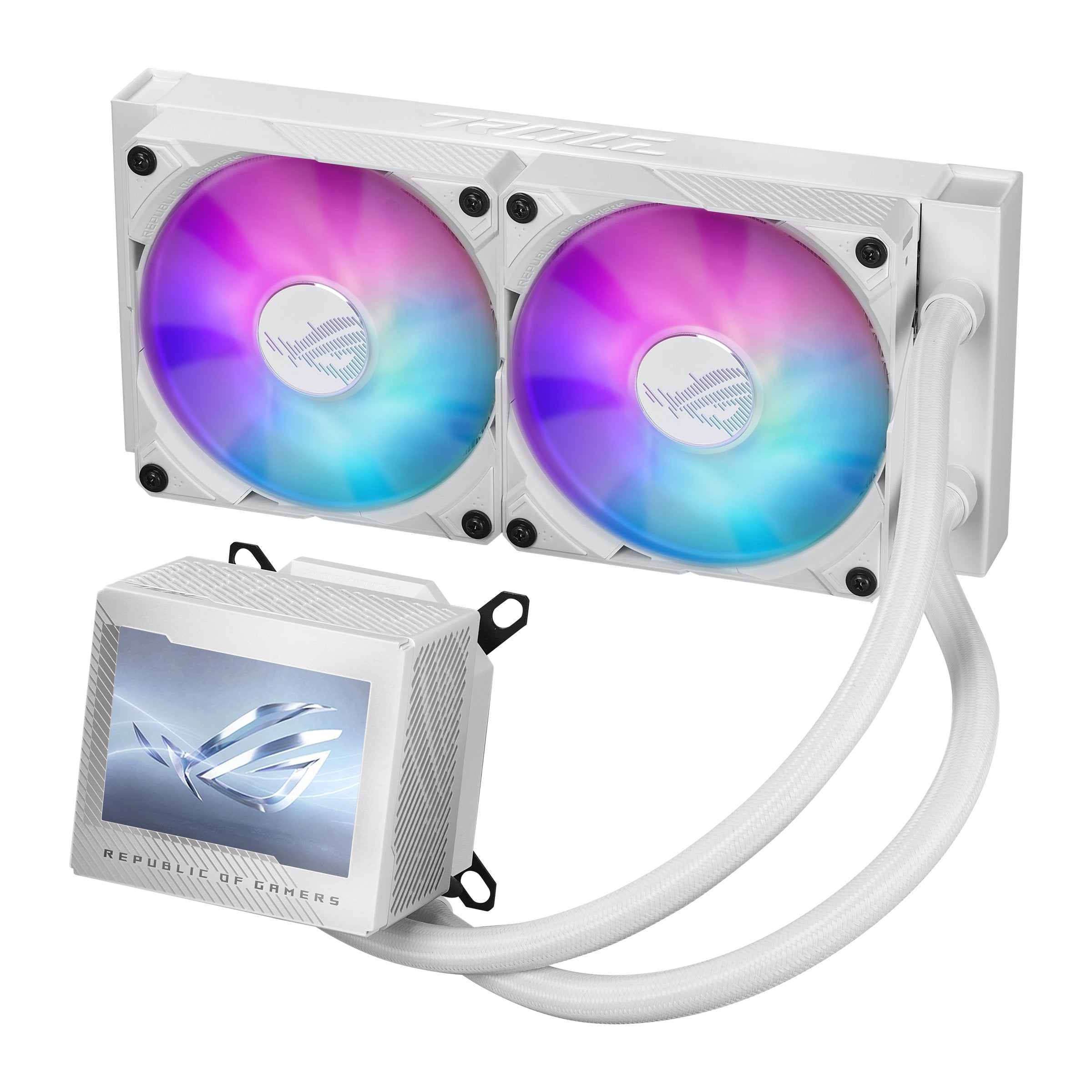 EAN 4711387189375 - ASUS ROG RYUJIN III 240 ARGB White Edition Procesador Sistema de refrigeración líquida todo en uno 12 cm imagen 3