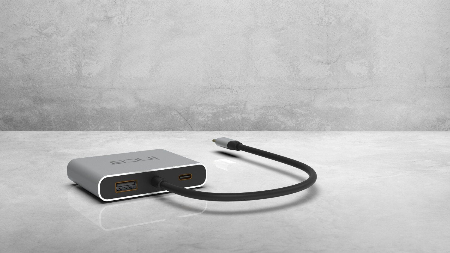 Inca Adaptador Itpc-4 Typ C > 2xhdmi 4k30hz,1xusb-A,1xusb-C