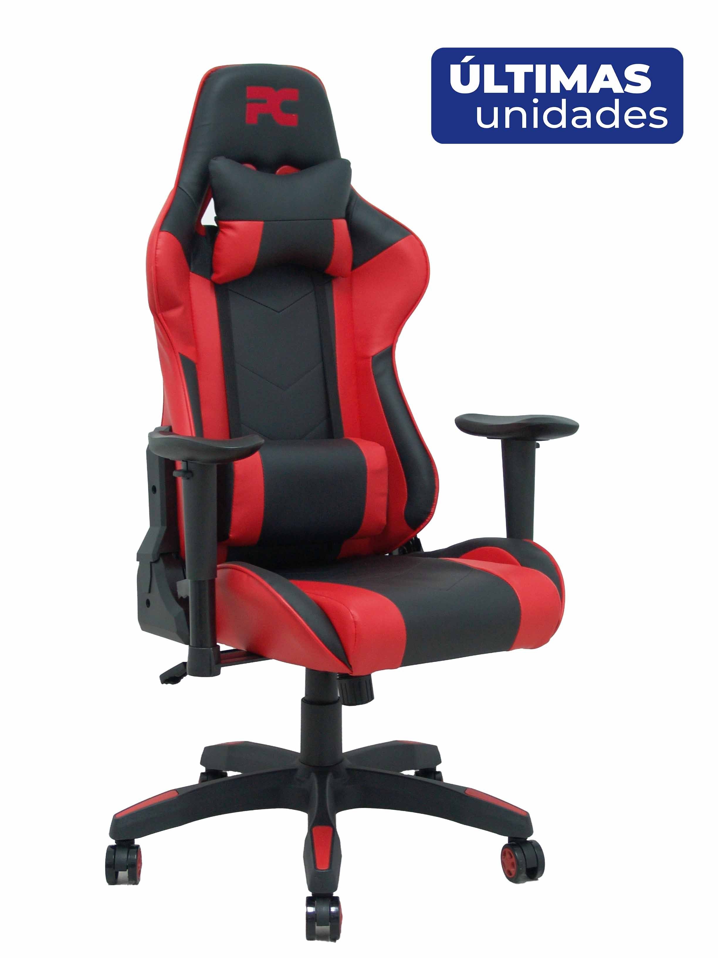 Silla Gaming Atalaya Similpiel Negro Y Rojo