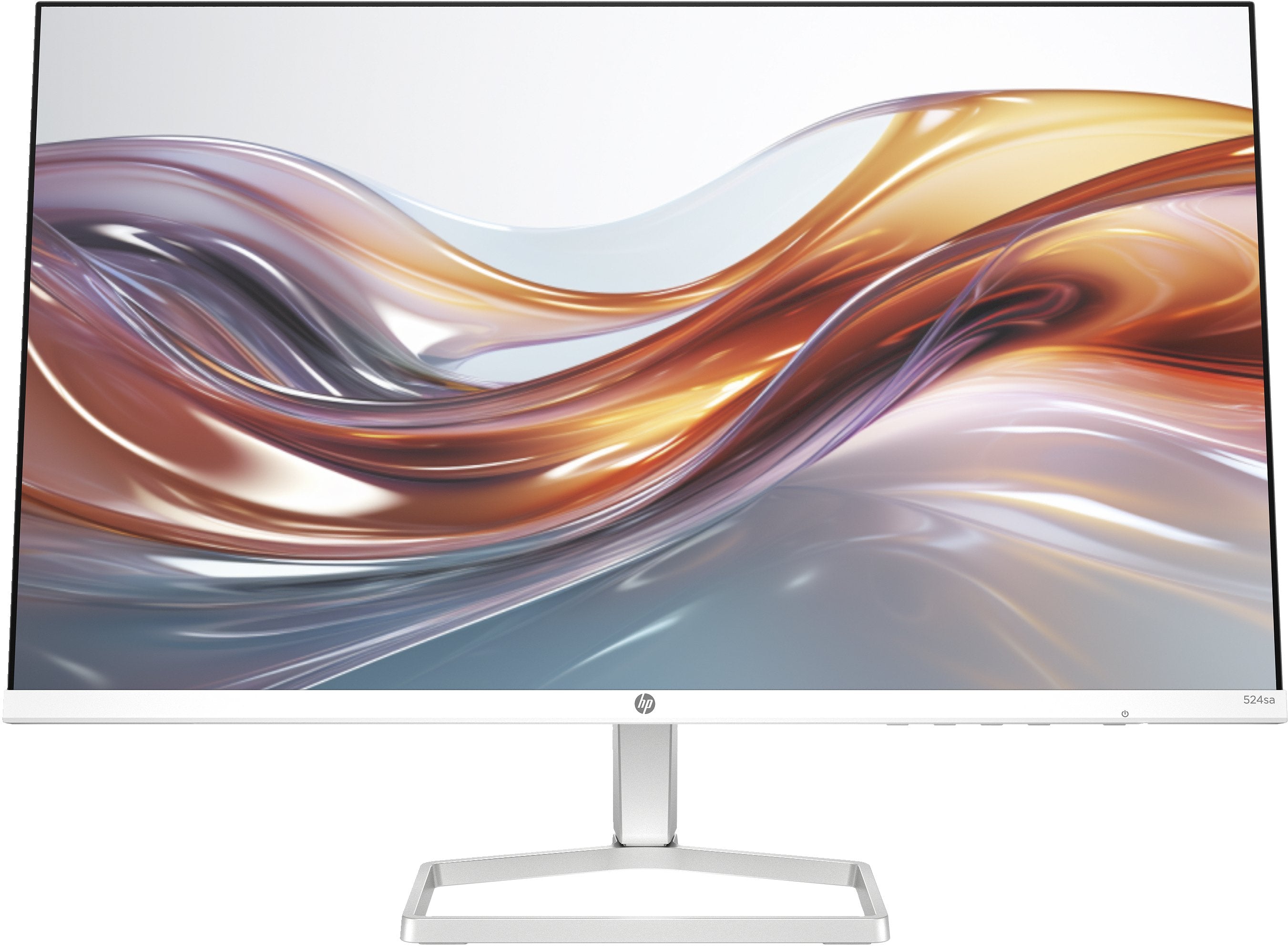 Hp 524sa, Monitor Led 23,8" Blanco/Plateado, Fullhd, Ips, Hdmi, Vga, Altavoces, Panel De 100 Hz)