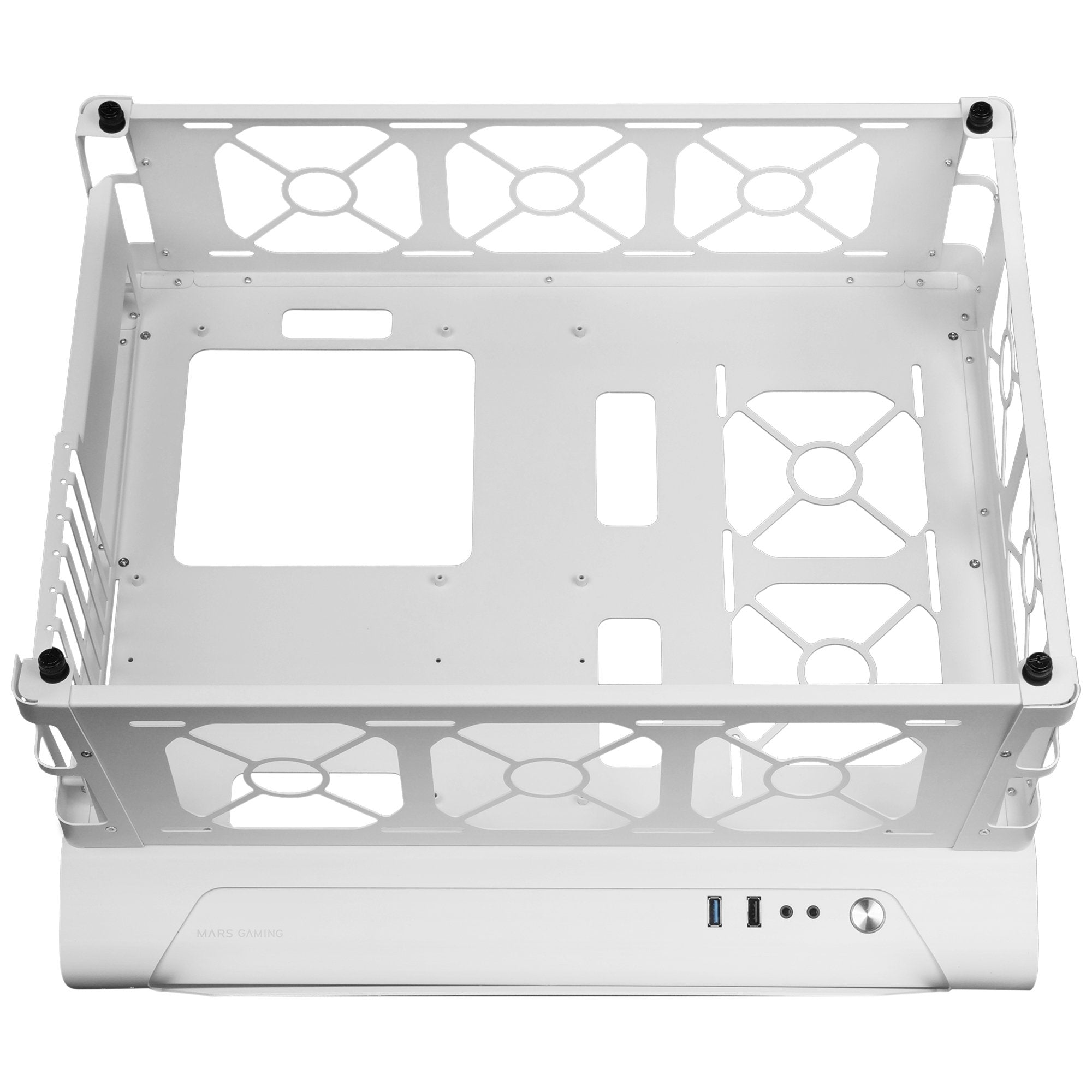 Caja Pc Marsgaming Xl Mcb Blanco Atx