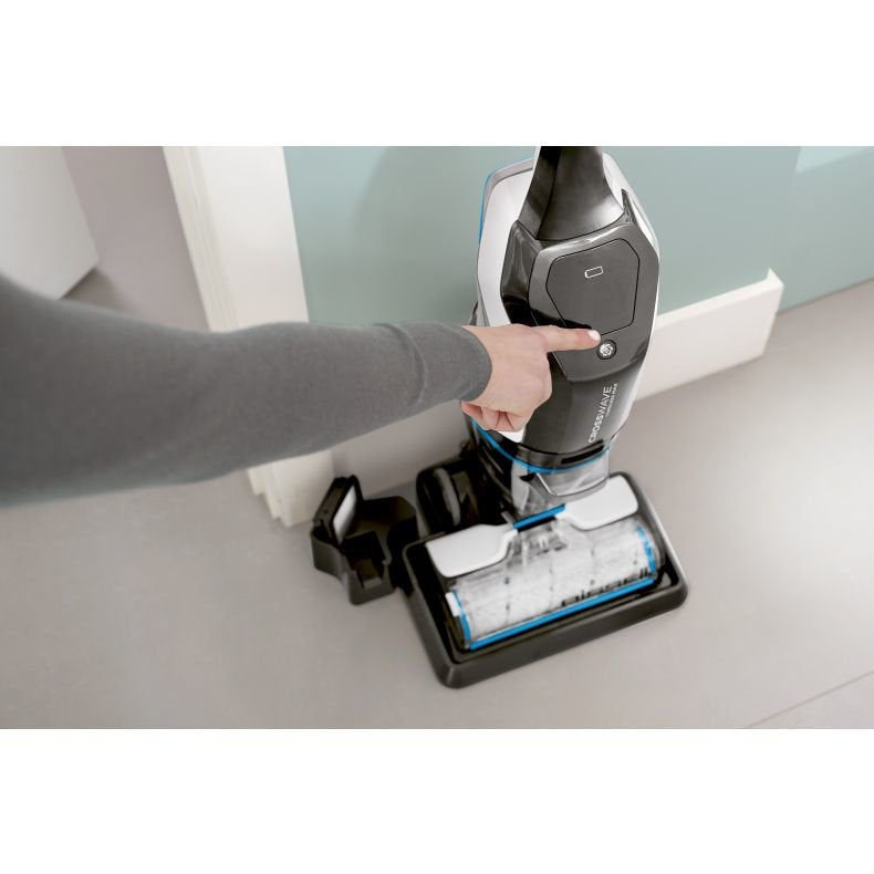 EAN 0011120259568 - Bissell CROSSWAVE CORDLESS MAX Aspiradora vertical Batería Seca y húmeda Sin bolsa 0,55 L Negro, Azul, Bl imagen 3