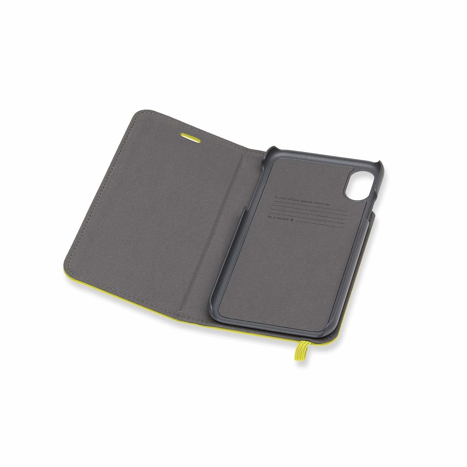 Case Moleskine Iphone X Booktype Case Yellow Mo2cbpxm18