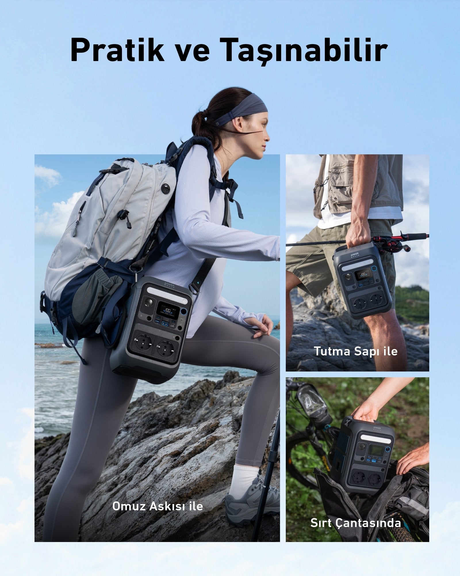 EAN 0194644298845 - Anker SOLIX C300X estación de energía portátil 7 Fosfato de hierro-litio (LiFePo4) 90000 mAh imagen 5