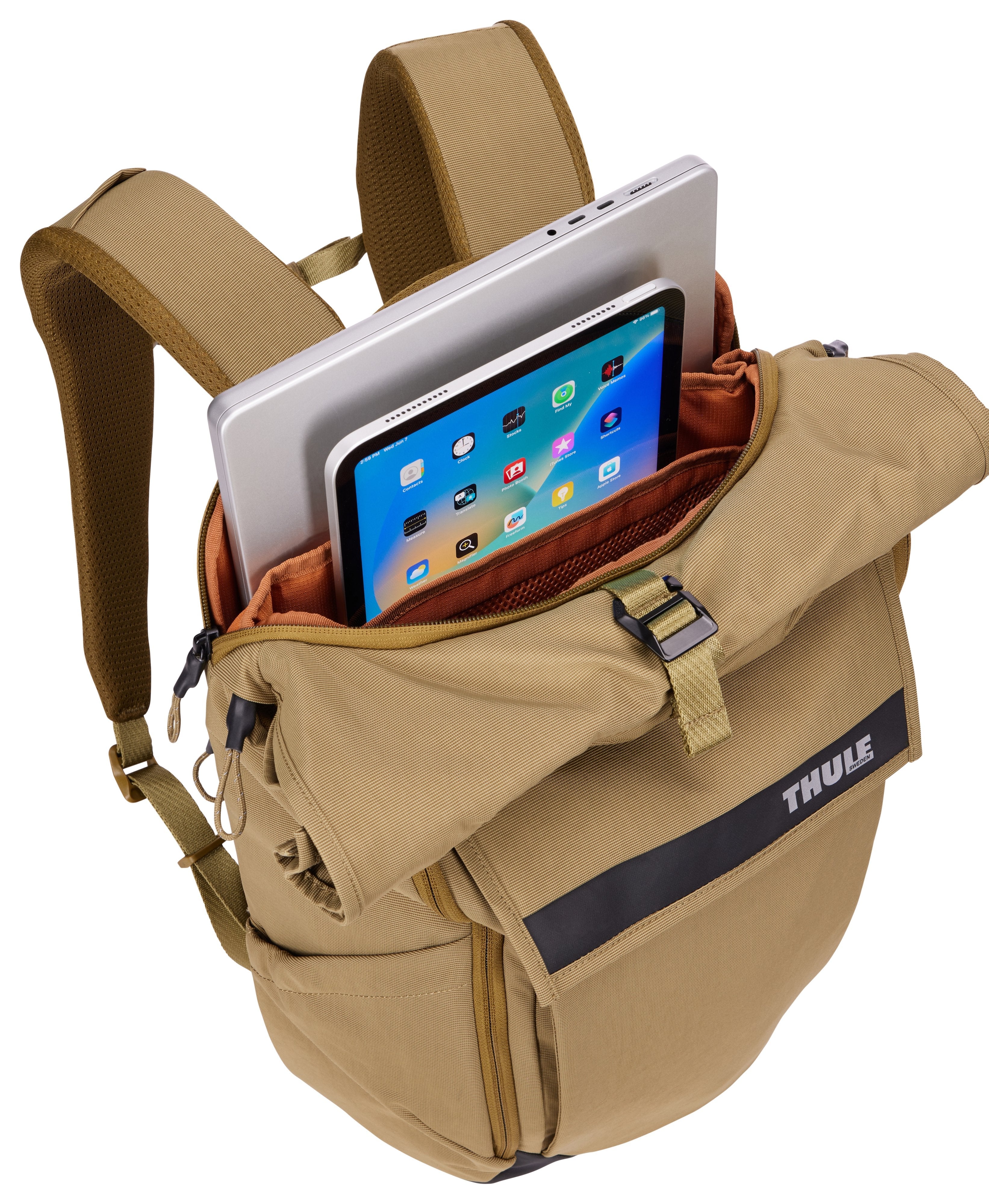 EAN 0085854255509 - Thule Paramount PARABP3116 Nutria mochila Mochila informal Caqui Nylon, Poliéster imagen 8