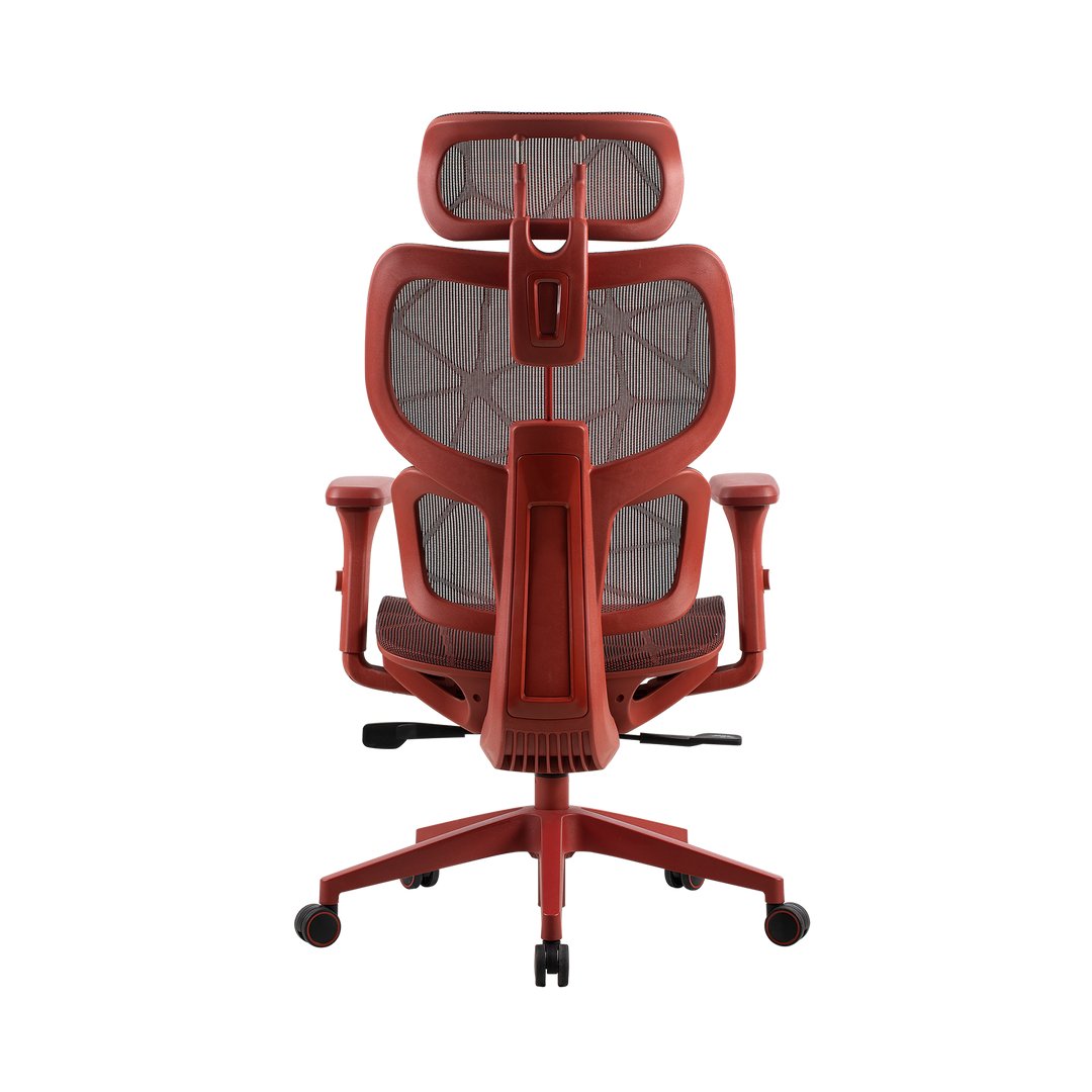 Silla De Oficina Onex Ventra Premium De Malla, Roja