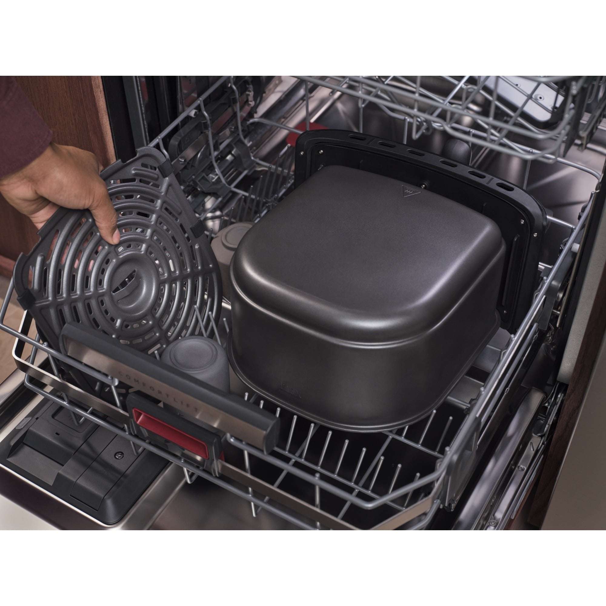 EAN 7333394032634 - AEG AAF7SB Sencillo 6,9 L 1700 W Freidora de aire caliente Negro imagen 8