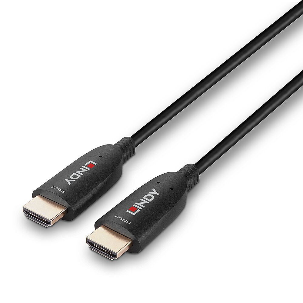 Lindy 38512 Cable Fibra Optica Hdmi 8k60 20m Negro