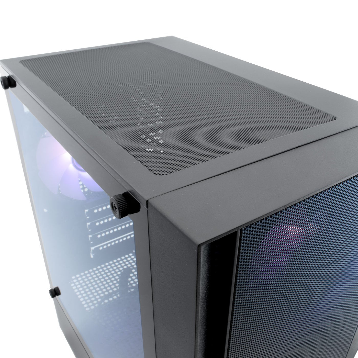 Caja Sobremesa Microatx Gm220 Mpfusion Negro Coolbox