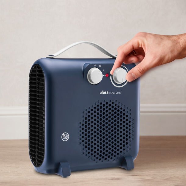 EAN 8422160057212 - Ufesa 83105721 calefactor eléctrico Interior Azul Ventilador eléctrico imagen 3