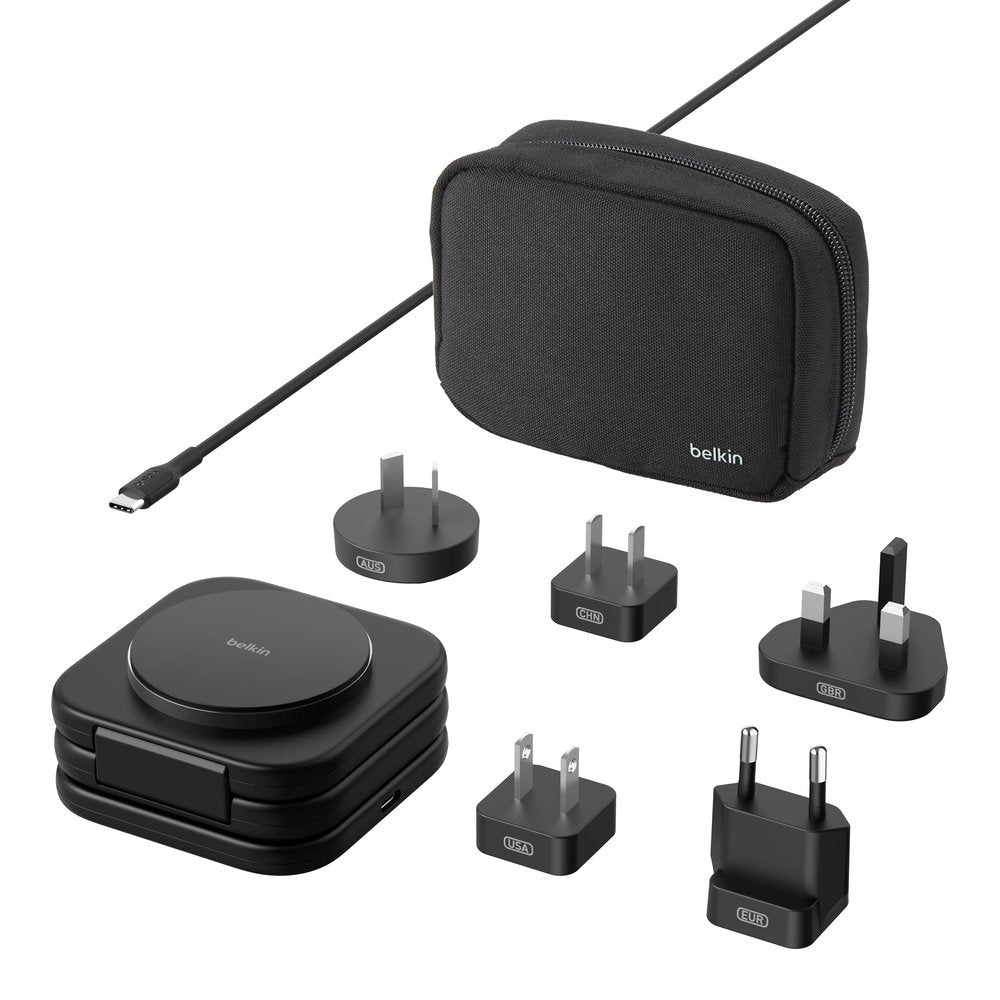 EAN 0745883894529 - Belkin BoostCharge Pro Auriculares, Smartphone, Reloj inteligente Negro USB Cargador inalámbrico Carga rá imagen 5