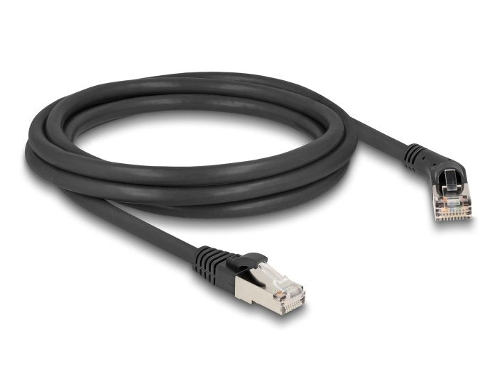 Delock Rj45 Cable De Red Cat.6a S/Ftp Macho A Macho Gerade 2 M Negro