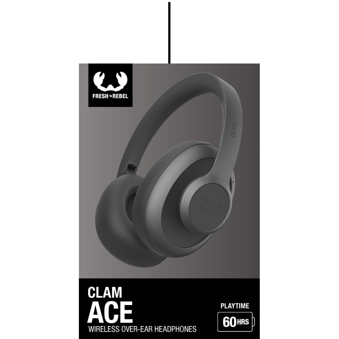 EAN 8720249807094 - Fresh 'n Rebel Clam Ace Auriculares Inalámbrico Diadema Traveling/Gaming/Sports USB Tipo C Bluetooth Gris imagen 7