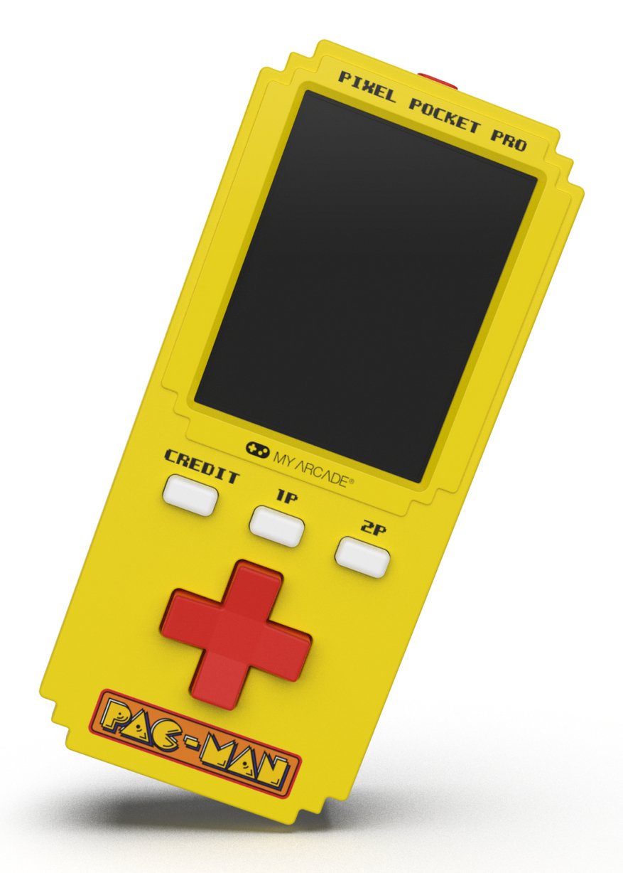 My Arcade Pixel Pocket Pro Pac-Man Videoconsola Portátil 5,08 Cm (2") Amarillo, Negro