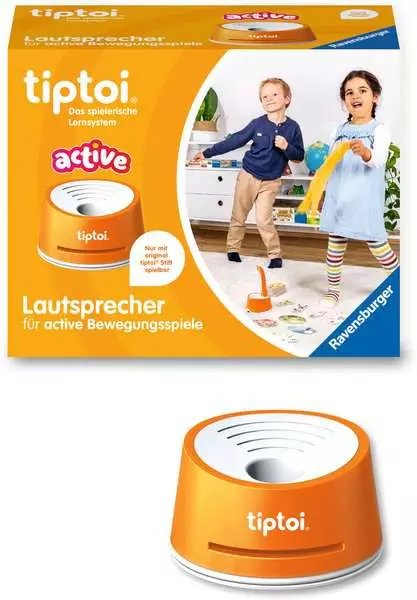 Ravensburger Tiptoi Altavoz Activo Naranja/Blanco 00093