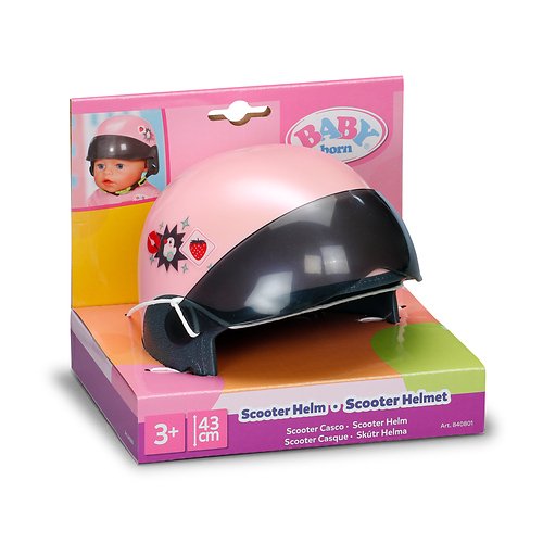 Zapf Creation Baby Born Scooter Helm 43cm (Rosa) 840801