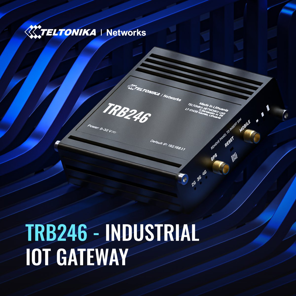 Teltonika Trb246 Lte Cat 4 Gateway