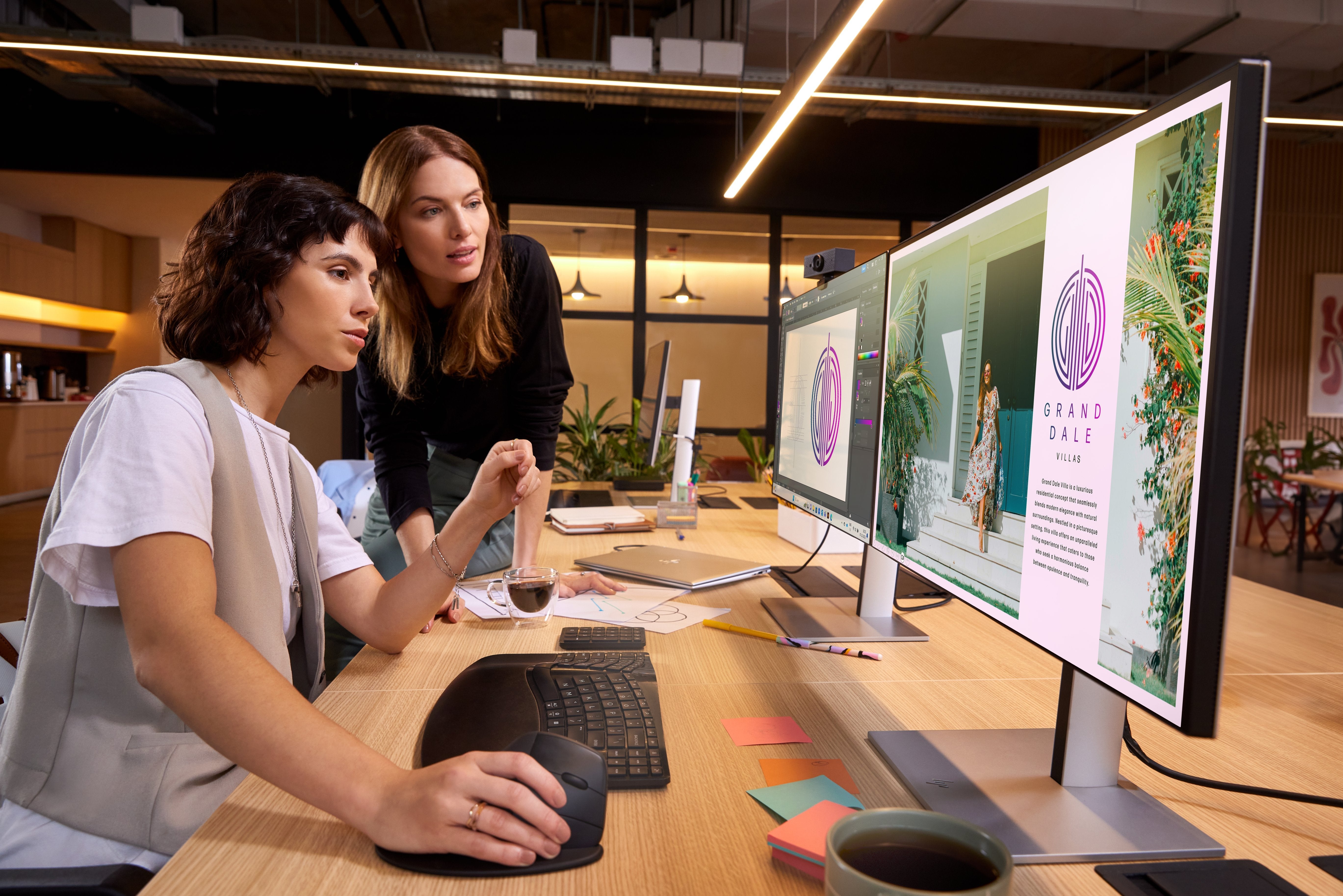 EAN 5715063476345 - HP Series 7 Pro 27 inch QHD Monitor - 727pq pantalla para PC 68,6 cm (27") 2560 x 1440 Pixeles Quad HD LC imagen 10