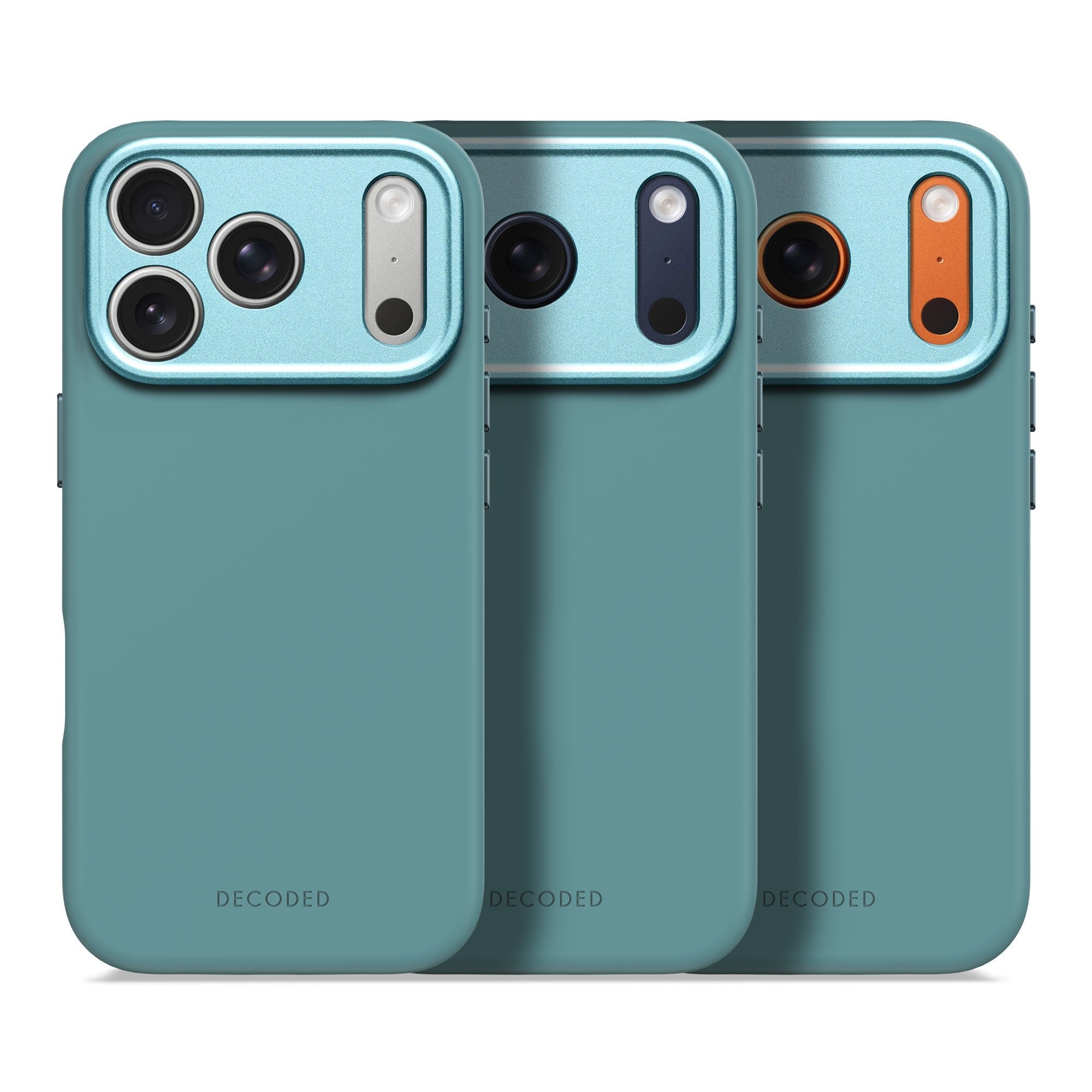 Decoded Antimicrobial Silicone Backcover Ip 17 Pro Retro Blue