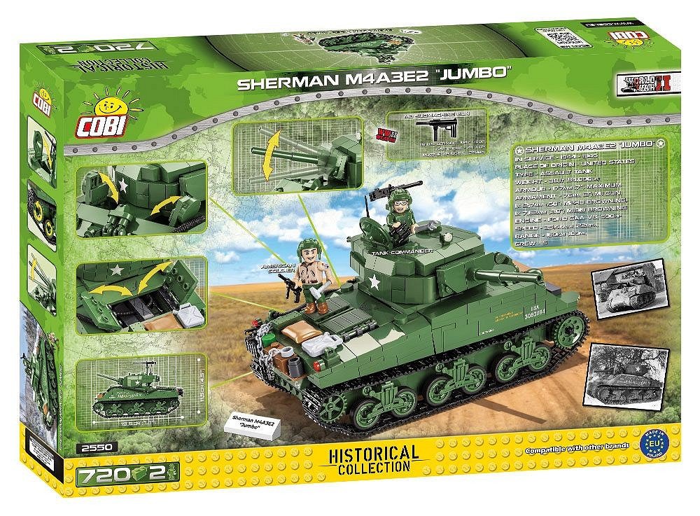 EAN 5902251025502 - COBI Sherman M4A3E2 Jumbo imagen 14