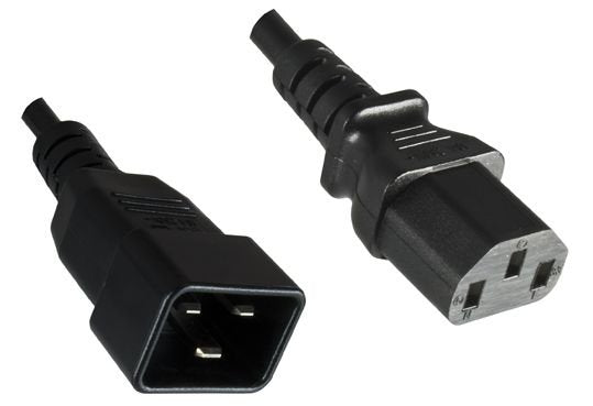 Microconnect Pe030605 Cable De Transmisión Negro 0,5 M C13 Acoplador C20 Acoplador