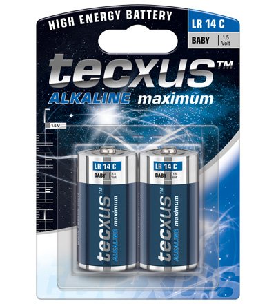 EAN 4250145110102 - Tecxus LR14 2-BL Batería de un solo uso C Alcalino imagen 1