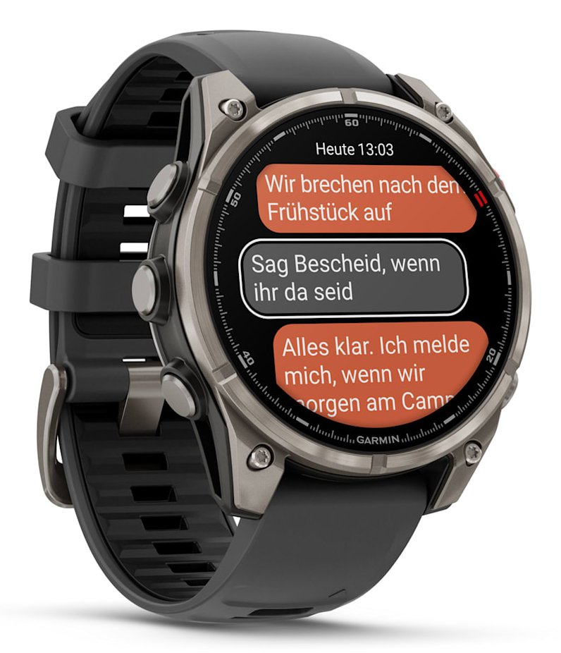 EAN 753759350949 - Garmin fēnix 8 Pro 3,56 cm (1.4") AMOLED 47 mm Digital 454 x 454 Pixeles Pantalla táctil Grafito, Titanio imagen 3