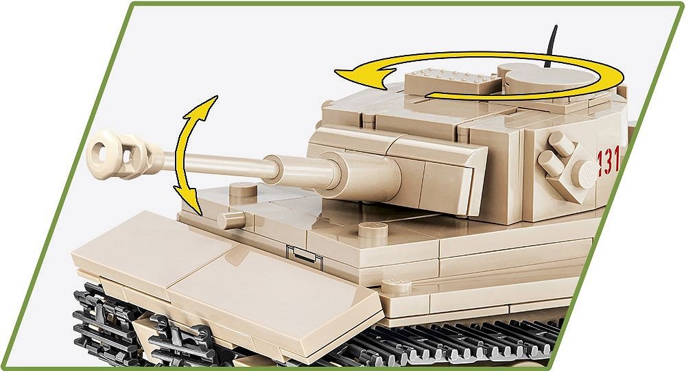 EAN 5902251027100 - COBI PzKpfw VI Tiger 131 imagen 5