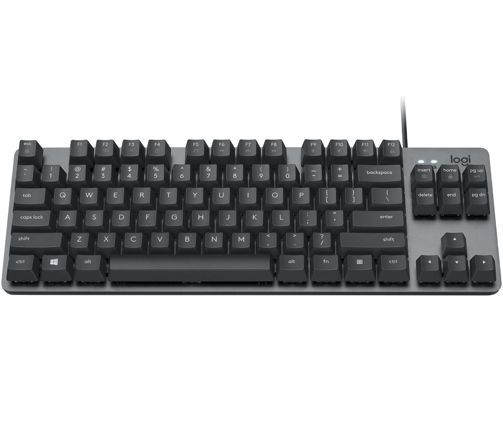 Logitech Keyboard (Aleman) K835 Tkl Graphite/Slate Grey 920-010008