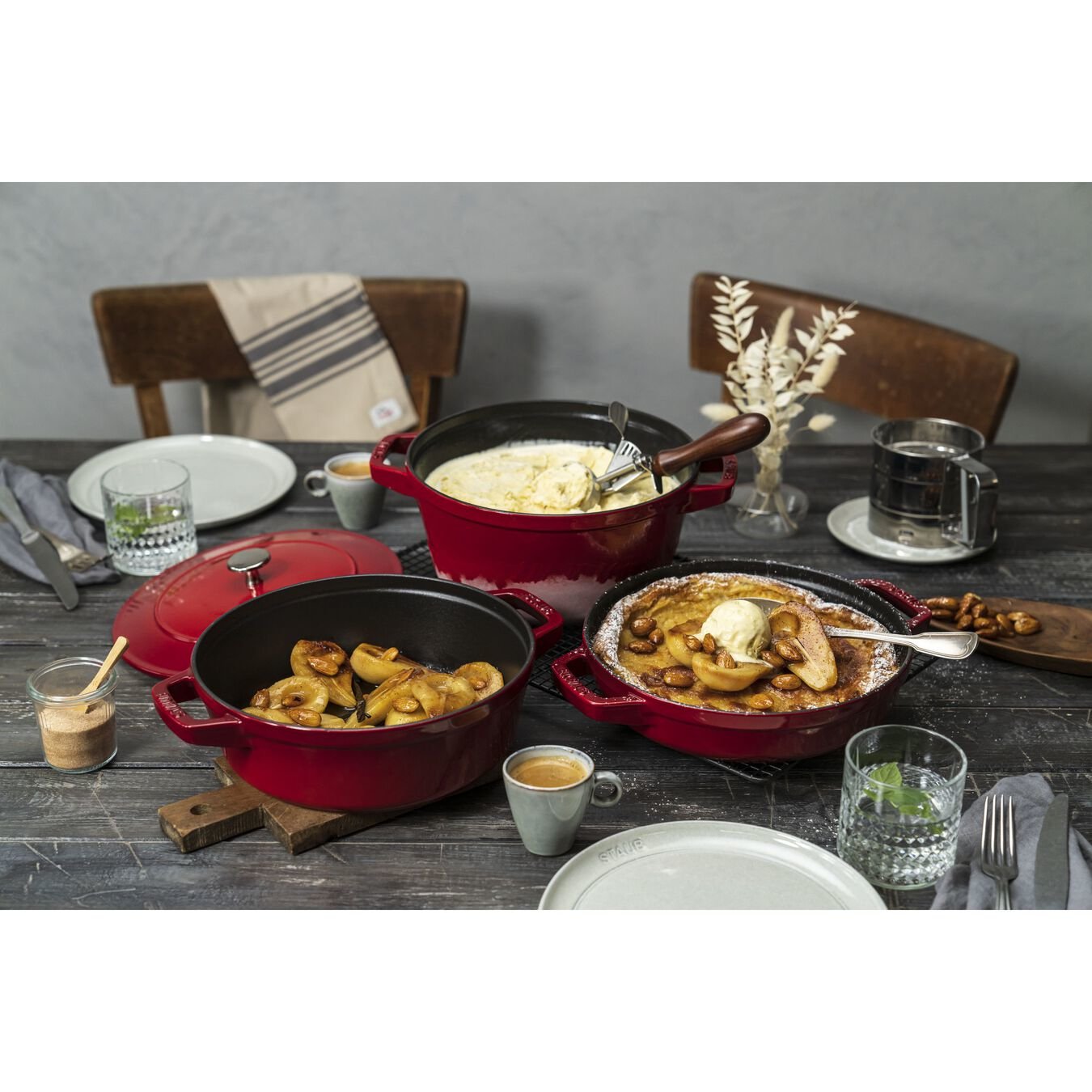 EAN 3272340054549 - Staub La Cocotte Alrededor hierro fundido Cazuela para hornear imagen 7